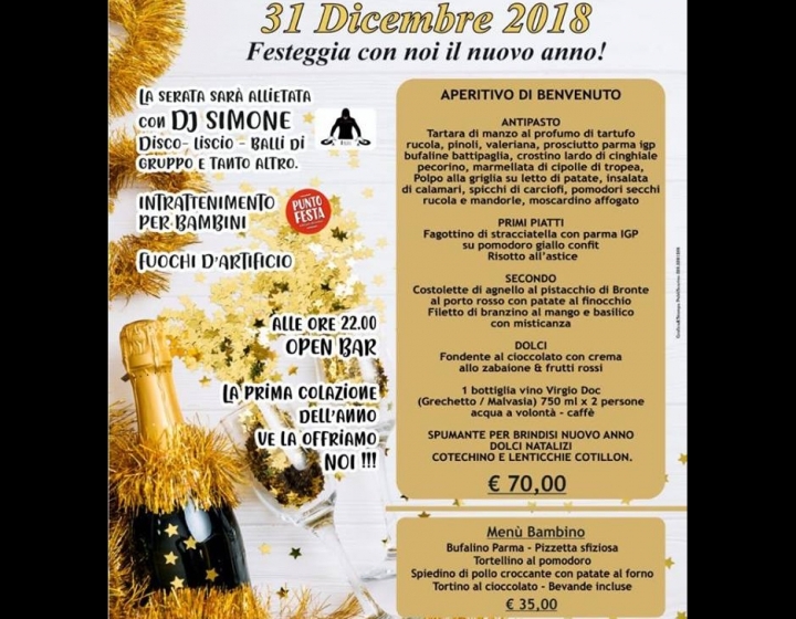 Capodanno Ristorante Sapori e Festa Bolsena Foto